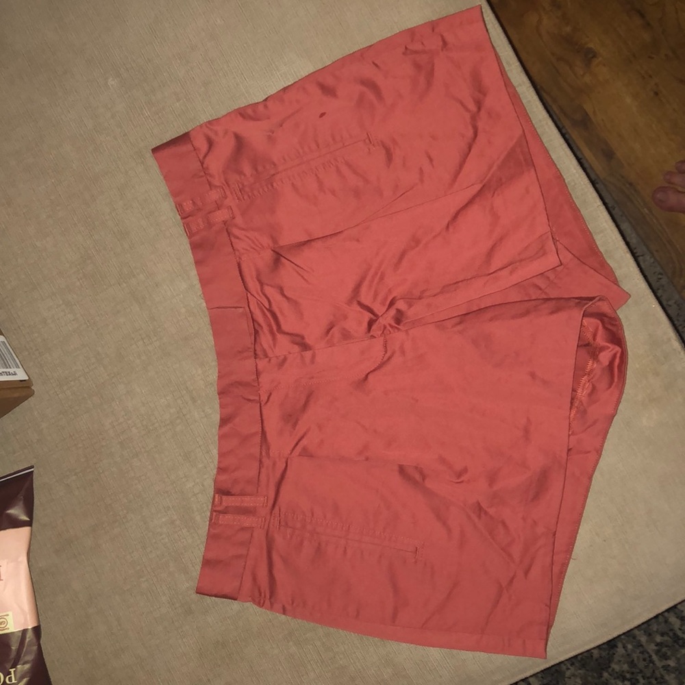 French connection 12 salmon dressy shorts. NWOT.
